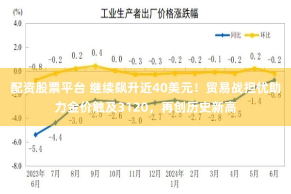 配资股票平台 继续飙升近40美元！贸易战担忧助力金价触及3120，再创历史新高